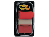 Indextabs Post-it 680 25.4x43.2mm rood 50 tabs