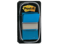 Indextabs Post-it 680 25.4x43.2mm blauw 50 tabs