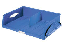 Brievenbak Leitz Sorty Jumbo A3 dwars blauw