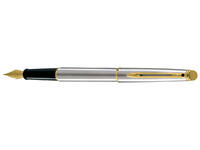 Vulpen Waterman Hémisphère stainless steel GT fijn