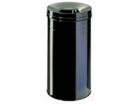 Papierbak met vlamdover Durable 3327-01 60 liter zwart